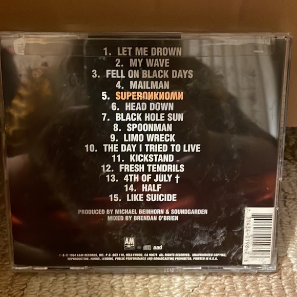 Soundgarden. Super unknown - Picture 2 of 2